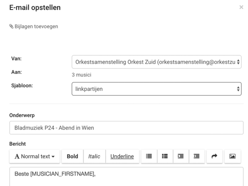 E-mailintegratie